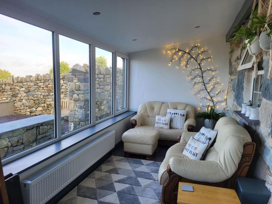 Amazing Coastal & Sunset Views In Eryri Llanllyfni Exterior foto